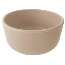 Глибока тарілка MinikOiOi силіконова Basics-Bowl Bubble Beige (101080108): Матеріал силикон