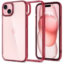 Чехол для iPhone Spigen Ultra Hybrid Red Crystal (ACS06794) for iPhone 15: Цвет красный