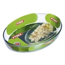 Pyrex 347В000 овальна 39х27 см: Крышка Нет