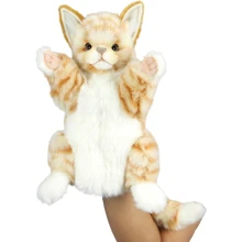 Мягкая игрушка Hansa Рыжий кот, серия Puppet (7182): Тип дикие животные