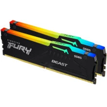 Kingston FURY 64 GB (2x32GB) DDR5 5200 MHz Beast RGB EXPO (KF552C36BBEAK2-64): Тип DDR5