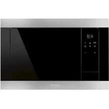 Встраиваемая микроволновая печь SMEG FMI320X: Цвет нержавеющая сталь