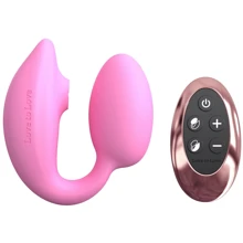 Віброяйце з вакуумною кліторальною стимуляцією Love To Love Wonderlover Pink Passion: Для кого Для жінок