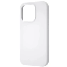 Чехол для iPhone WAVE Full Silicone Cover White for iPhone 15 Pro Max: Цвет белый