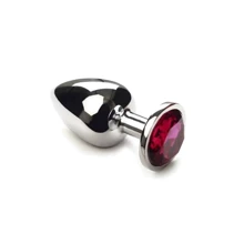 Анальна пробка, Silver Amethyst, L: Для кого унісекс