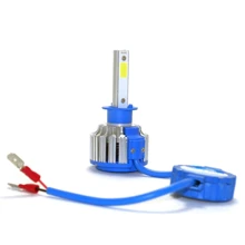 Лампы светодиодные LedHeadLamp F7 H11 12-24V chip COB вентилятор (2шт): Головной свет Дальний свет, Ближний свет