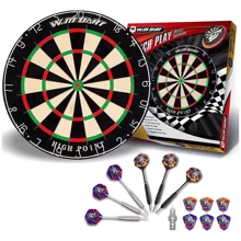 Дартс професійний із сизалю WinMax Match Play G084 45 cм 6 дротиків (2967): Виробник Winmax