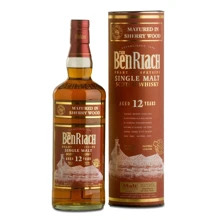 Виски BenRiach Sherry 12 Years Old, tube (0,7 л) (BW5922): Объем, л 0.7
