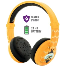 Навушники BuddyPhones Wave Bee, Yellow (BT-BP-WV-BEE): Тип конструкції повнорозмірні