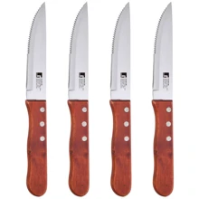 Набор кухонных ножей Bergner Bbq lovers для стейков 4 пр. (BG-40201-MM)						: Наименование Набор ножей для стейков