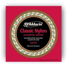 Струна для гитар Струны D`ADDARIO EJ27N STUDENT CLASSICS NORMAL TENSION: Тип Комплект струн