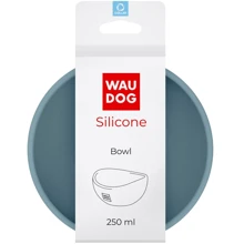 Миска WAUDOG Silicone 250 мл серый (508111): Тип Миски