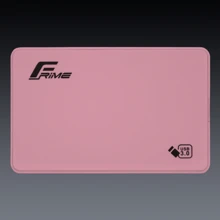 Аксессуар для накопителя Frime Plastic Pink SATA (FHE12.25U30): Тип аксессуара Внешний карман