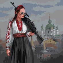 Картина по номерам Красавица терпеть не будет! Идейка KHO4869 40х40см: Производитель Идейка