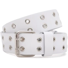 Жіночий ремінь Borsa Leather білий (110v1genw97-white): Стать Женский