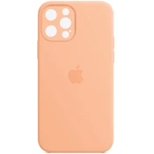 Чехол для iPhone Mobile Case Silicone Case Full Camera Protective Cantaloupe for iPhone 14 Pro: Цвет оранжевый