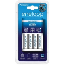 Зарядное устройство Panasonic Basic Charger+ Eneloop 4AA 1900 mAh NI-MH (K-KJ18MCC40E): Производитель Panasonic