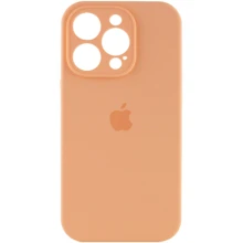Чехол для iPhone Mobile Case Silicone Case Full Camera Protective Cantaloupe for iPhone 15 Pro Max: Цвет оранжевый
