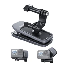 Прищепка для GoPro с шарниром 360 и магнитом Telesin (GP-JFM-009): Тип аксессуара Крепление на рюкзак для