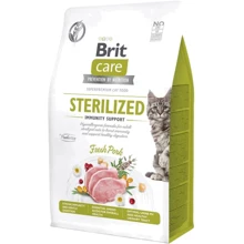 Сухой корм Brit Care Cat GF Sterilized Immunity Support для стерилизованных кошек свинина 0.4 кг (8595602565061): Тип Сухой корм