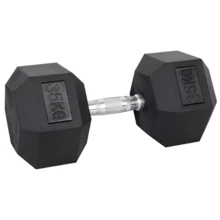 Гантель inSPORTline Hexsteel 35 кг (22096): Вес гантели, кг 35