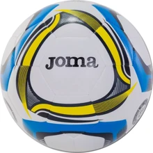 Мяч для игры Joma HIBRID ULTRA-LIGHT облегченный бело-сине-желтый Уні 4 (400532.907.4): Вид Футбольные