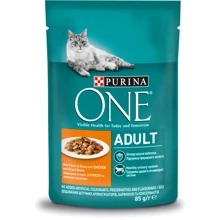 Влажный корм Purina ONE Adult для котов с курицей и зеленой фасолью 24х85 г (12455710): Тип Влажный корм