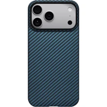 Чохол для iPhone Pitaka Ultra-Slim Case Blue/Black (KI1706BPM) for iPhone 17 Pro Max: Колір синій