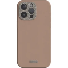 Чехол для iPhone Moshi Napa Slim Hardshell Case Woodsmoke Brown (99MO231108) for iPhone 15 Pro Max: Цвет коричневый
