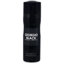 Парфумований дезодорант Fragrance World Giorgio Black 200 ml: Вид Парфумований дезодорант