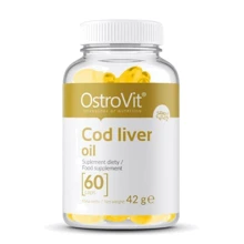 OstroVit Cod Liver oil Риб'ячий жир 60 капсул: Форма випуску Капсулы