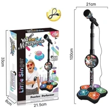 Микрофон Kid star с подсветкой и подключением к смартфону (5350 A): Производитель Noname