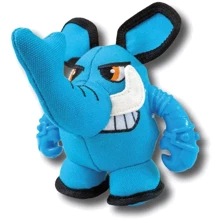 Игрушка для собак Croci Warriors Phant плюшевый слон с пищалкой 18х12х12 см (C6198121): Производитель Croci