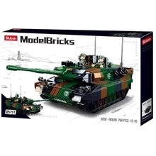 Конструктор Sluban Model Bricks Бойовий гусеничний танк Леопард 2 (M38-B0839): Виробник Sluban