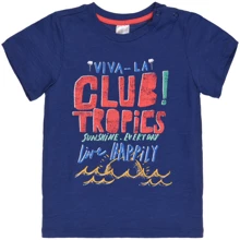 Футболка H & M 7Z4953275 80 см синя: Стать хлопчик