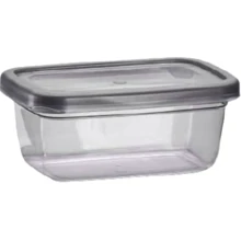 Емкость для хранения Violet House 0490 Transparent Black 0.7 л (0490 Transparent Black прям. 0.7 л): Тип Контейнер с крышкой
