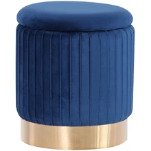 Пуф AMF Monte Blue / Golden Chrom (547481): Виробник AMF