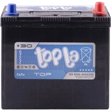 Topla 45 Ah/12V Top/Energy Japan Euro (0) min (118245): Ємність, Ач 45