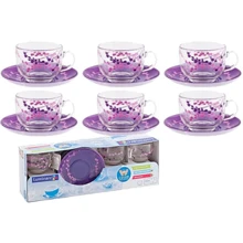Столовый сервиз Сервиз Luminarc Kashima Purple H0061 (6 пр.) (220 мл): Количество персон 6