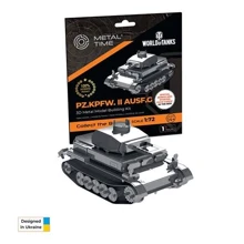 Коллекционная модель-конструктор Metal Time Pz.Kpfw. II Ausf. G танк World of Tanks (MT061): Производитель Metal Time
