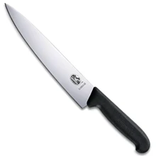 Кухонний ніж Victorinox Fibrox Carving 28см з черн. ручкою (52003.28): Лезо нержавіюча сталь