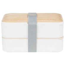 Емкость для хранения Ernesto 2x500 ml 10 pcs white: Тип Ланч-бокс