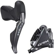 Тормоз гидравл диск Shimano RX815 GRX Di2, задний (правая тормоз.ручка/шифтер ST-RX815 11-скоростей, BR-RX810, гидролиния 1700мм) (IRX815DRRDSC170): Тип ручек переключения Моноблок