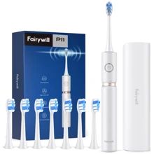 Зубная щетка Fairywill P11 white: Назначение взрослая