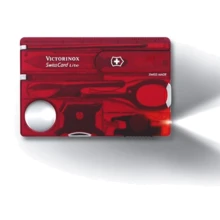Мультитул Victorinox Swisscard Lite/12 функций/красный прозрачный (0.7300.TB1): Тип Карта
