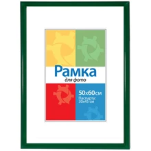 Chako Рамка-пластик 500x600 мм DS-022 Green: Тип Фоторамка