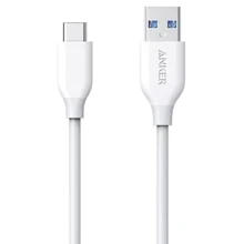 Кабель ANKER USB Cable to USB-C 2.0 Powerline Select+ 90cm White (A8022H21): Тип USB Cable - USB-C