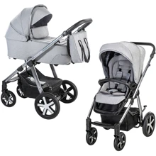 Коляска Baby Design HUSKY XL 207 SILVER GRAY: Тип коляски Универсальная коляска (2-в-1)