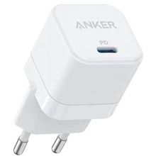 Зарядное устройство ANKER USB-C Wall Charger PowerPort III Cube 20W White (A2149G21): Особенности USB-C, Power Delivery (PD)