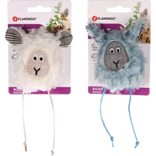 Игрушка для котов шуршащая Flamingo Rizzo Sheep Риццо овечка с кошачьей мятой 8 см (59122): Производитель Flamingo